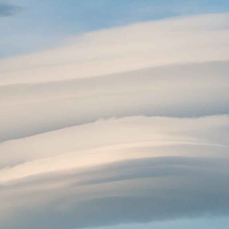 Lenticular Clouds Canvas Print Collection