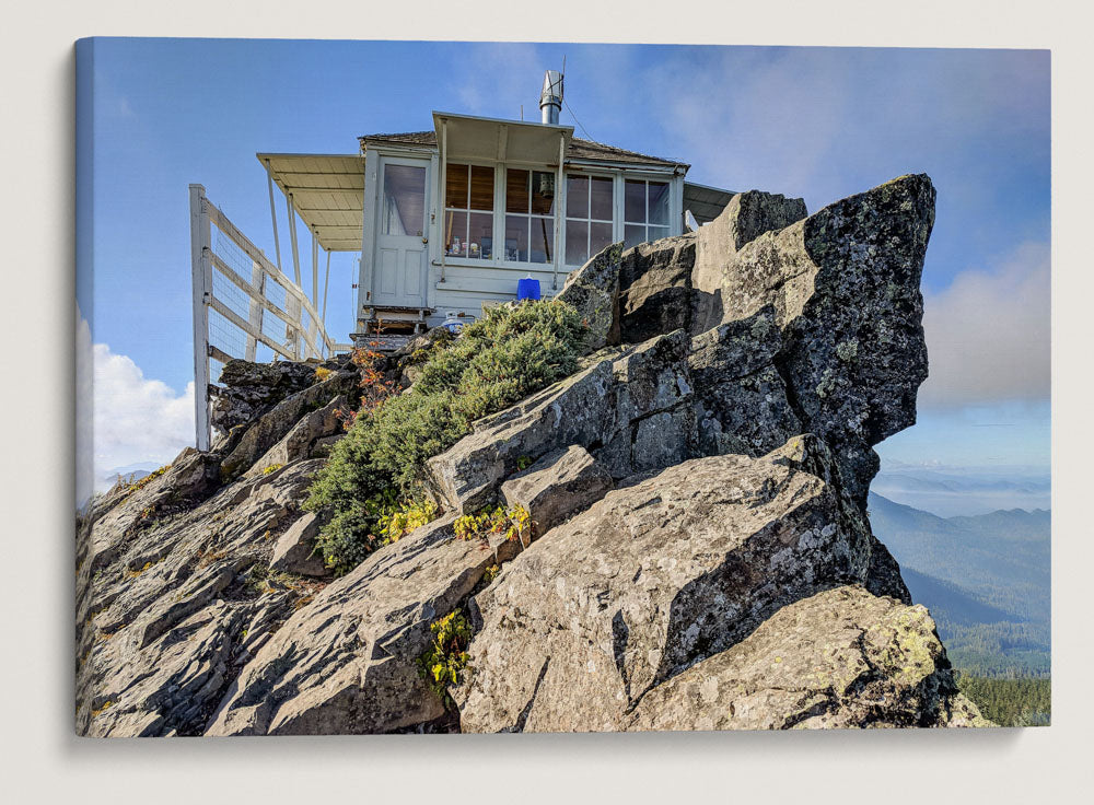 Carpenter Mountain Fire Lookout, HJ Andrews Forest, Oregon, USA