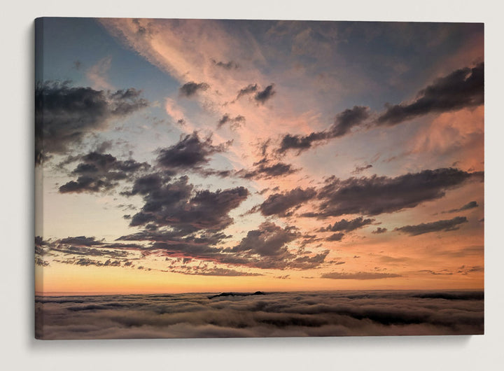 Clouds Over Cascades Mountains, Willamette National Forest, Oregon, USA