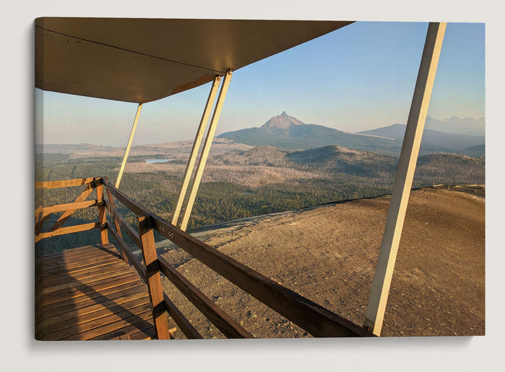 Mount Washington From Sand Mountain Fire Lookout, Willamette Forest, Oregon