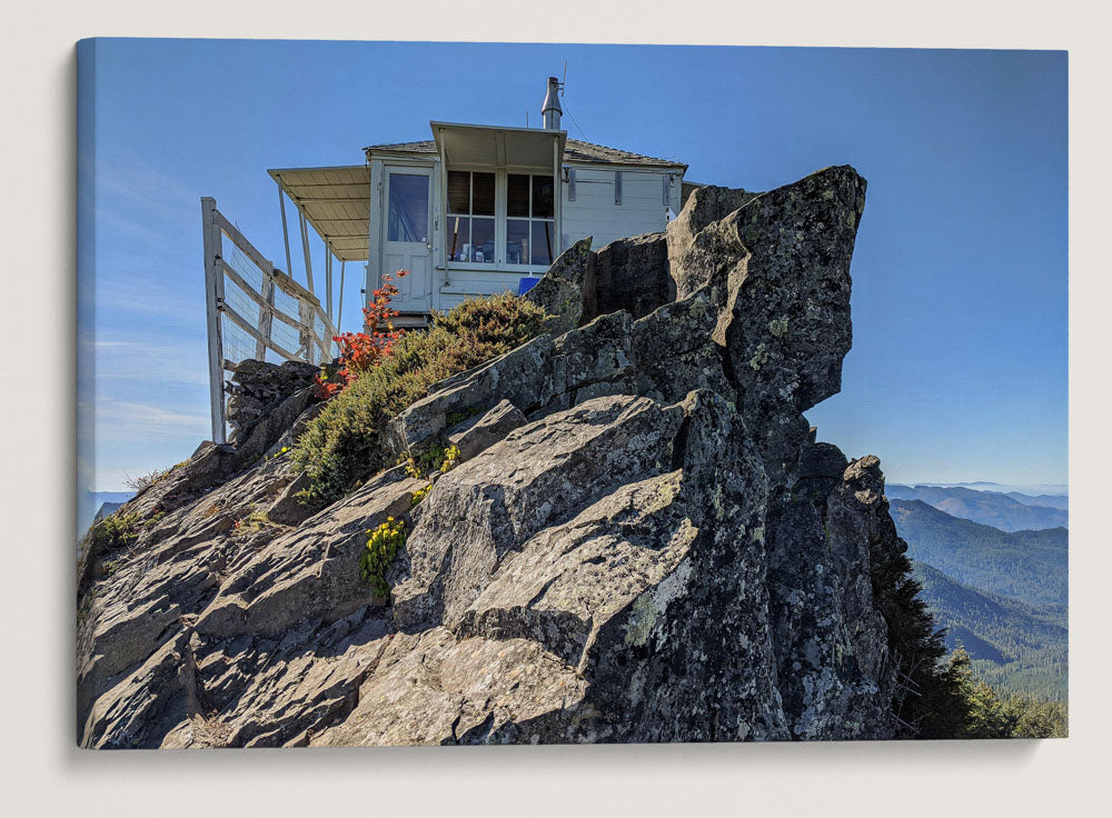 Carpenter Mountain Fire Lookout, HJ Andrews Forest, Oregon, USA