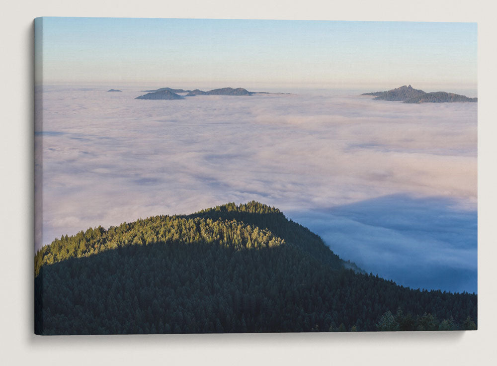 Marine Layer Over West Cascades From Carpenter Mtn Fire Lookout, Willamette Forest, Oregon