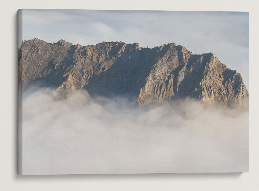 Wolf Rock and Marine Layer From Carpenter Mountain Fire Lookout, Willamette National Forest, Oregon, USA