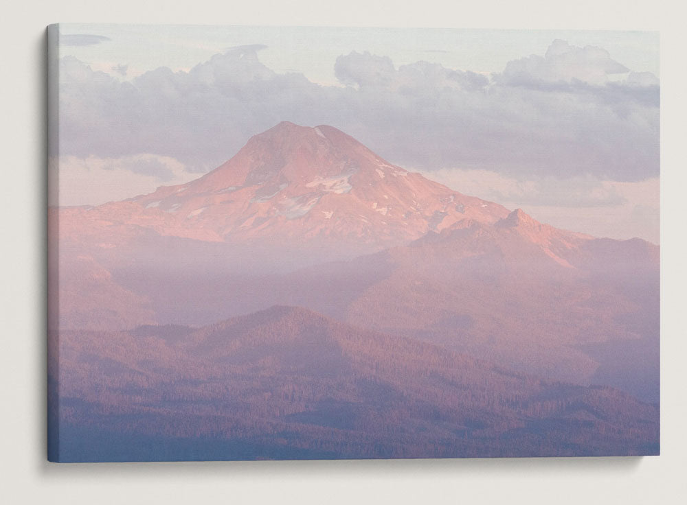 South Sister At Sunset, Three Sisters Wilderness, Oregon, USA