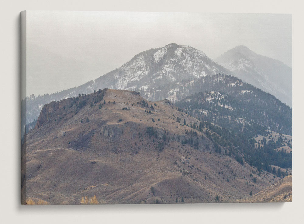 Sepulcher Mountain Snowstorm, Gallatin National Forest, Montana, USA