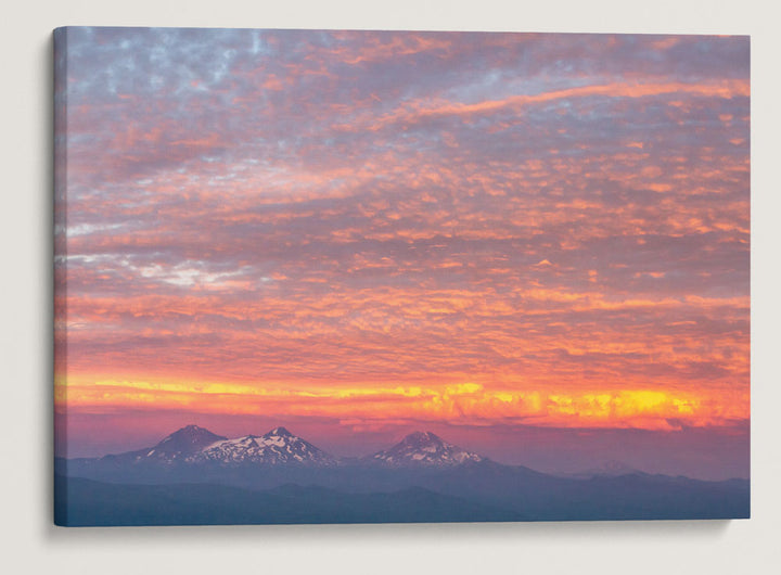 Clouds Over Three Sisters Wilderness, Oregon, USA