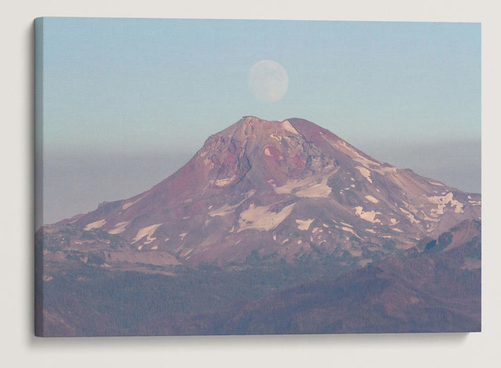 Moonrise Over South Sister, Three Sisters Wilderness, Oregon