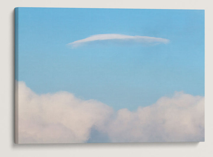 Lenticular Cloud Over Cascades Mountains, Willamette National Forest, Oregon