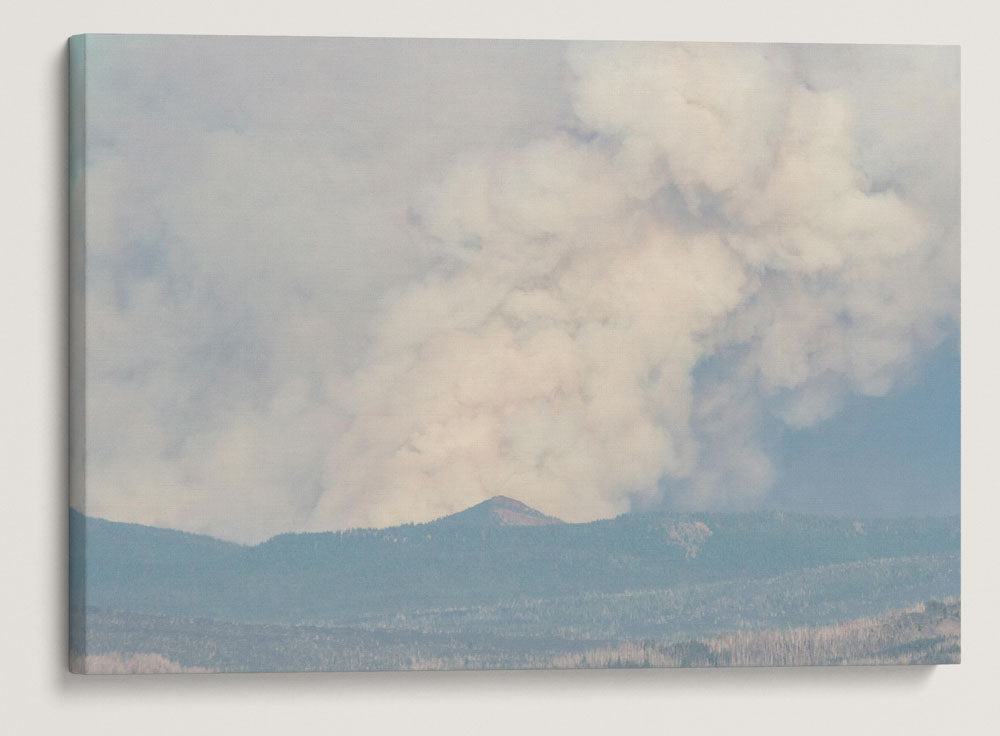 Milli Wildfire Smoke Column, Deschutes National Forest, Oregon