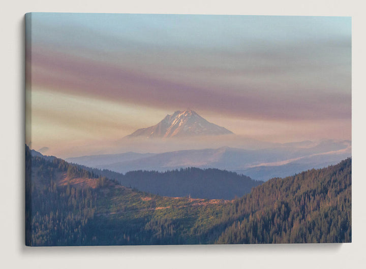 Mount Jefferson and Drift Smoke, Mount Jefferson Wilderness, Oregon