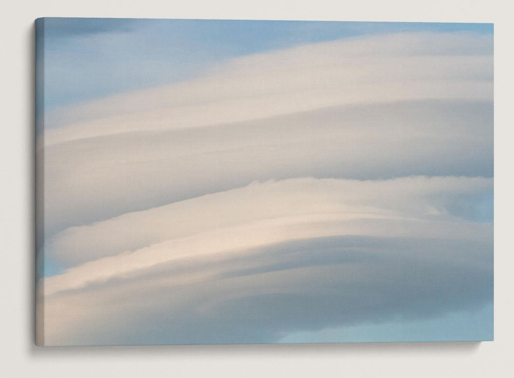 Lenticular Clouds Over Cascades Mountains, Willamette National Forest, Oregon, USA