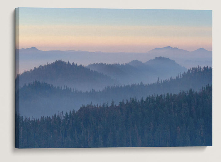 West Cascades at Sunset, Willamette National Forest, Oregon, USA