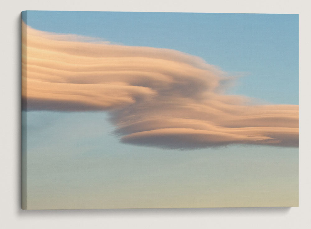 Lenticular Clouds Over Cascades Mountains, Willamette National Forest, Oregon