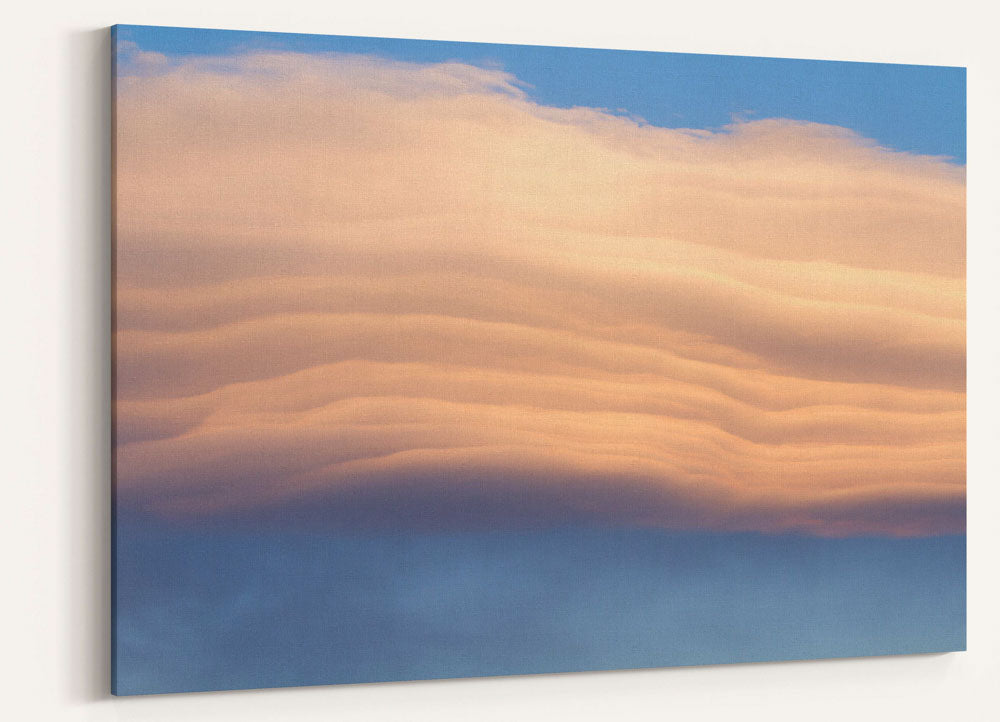 Lenticular Clouds at Sunset, Carpenter Mountain, Oregon