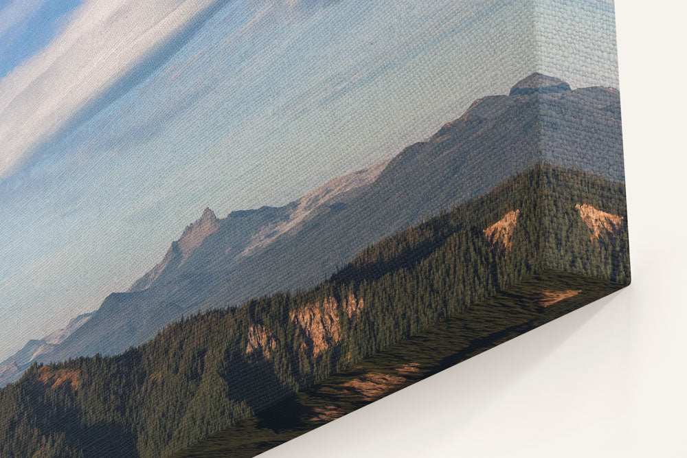 Three-Fingered Jack and Lenticular Clouds, Willamette National Forest, Oregon, USA