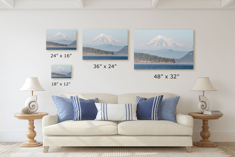 Mount Baker From San Juan Islands, Mount Baker Wilderness, Washington