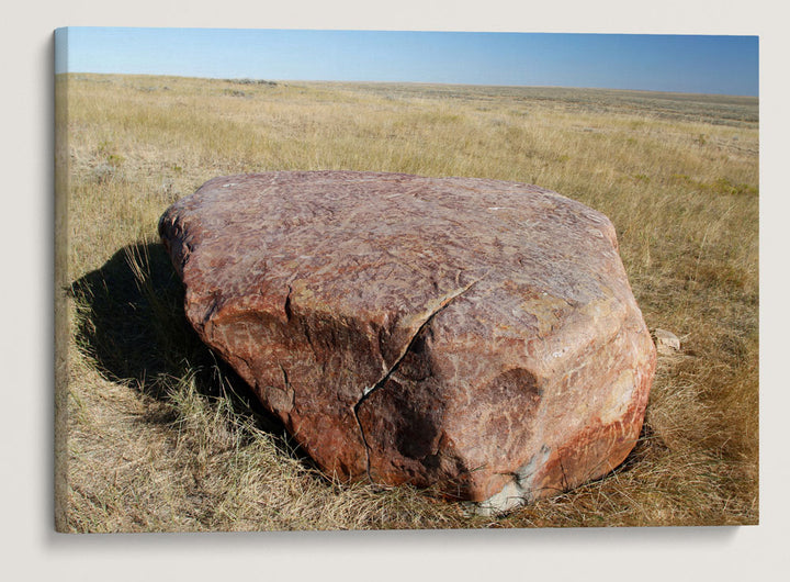 Native American Petroglyphs, Indian Rock, American Prairie Reserve, Montana