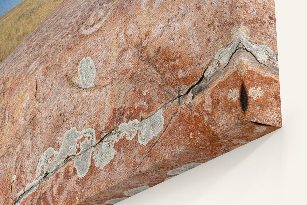 Native American Petroglyphs, Indian Rock, American Prairie Reserve, Montana