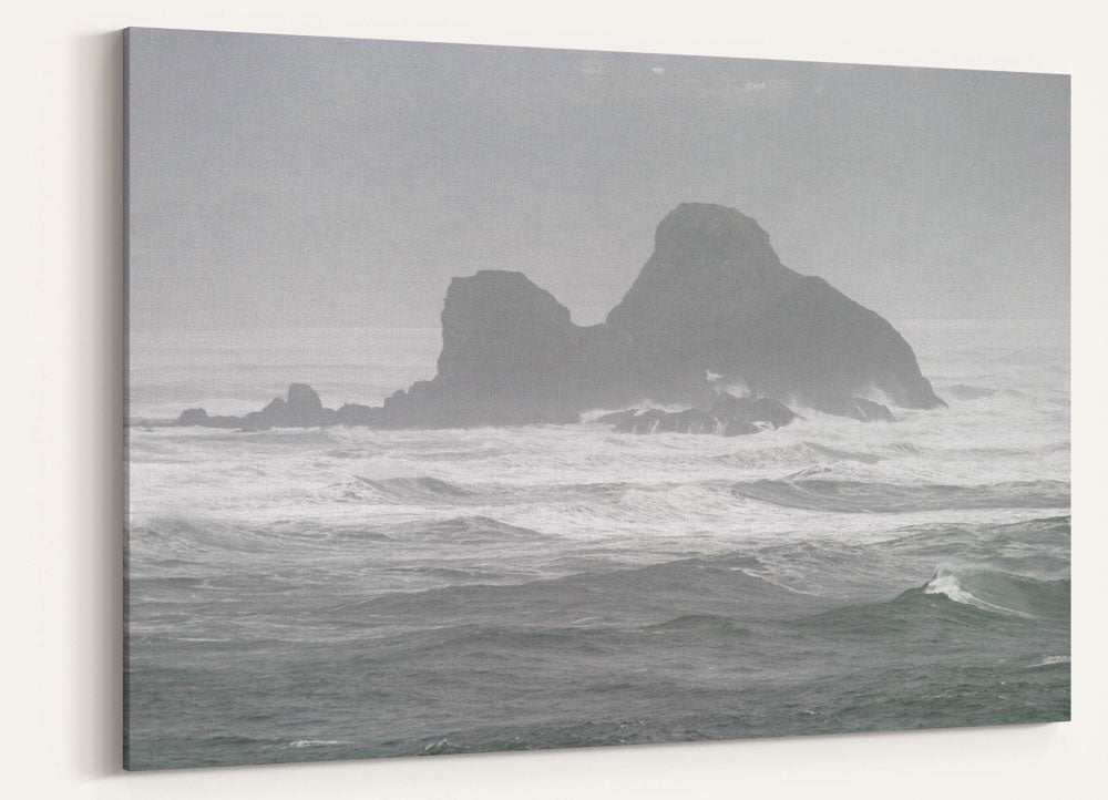 Offshore rocks, Northern California rocky coast, Trinidad bay, Trinidad, California