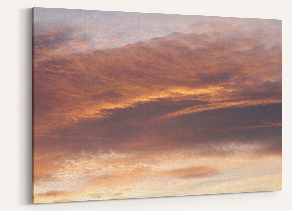 Sunrise-Colored Cirrus Clouds, Carpenter Mountain, Oregon
