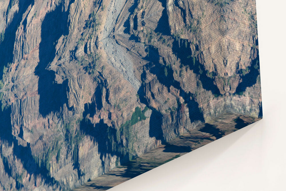 Inner caldera rim and lake reflection, Crater Lake National Park, Oregon