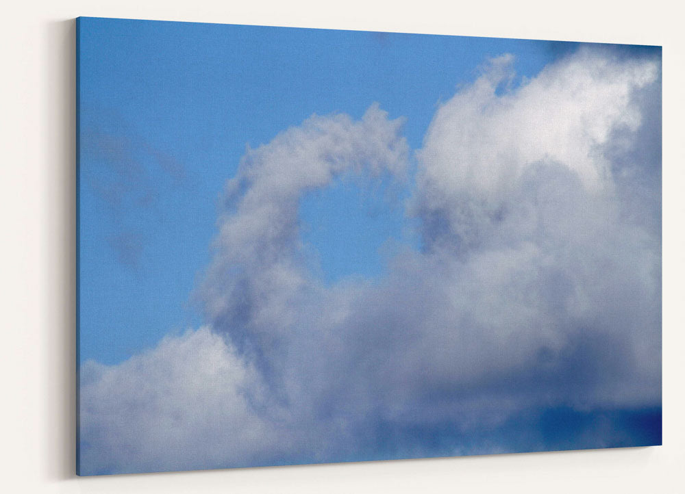 Cumulus clouds, Carpenter Mountain, Oregon