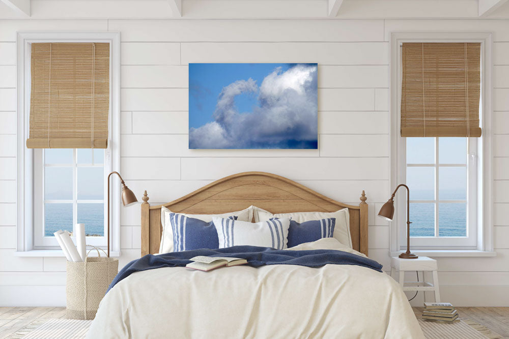 Cumulus clouds, Carpenter Mountain, Oregon