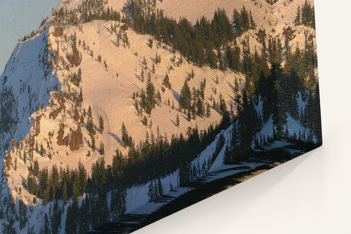 Garfield Ridge in Winter, Crater Lake National Park, Oregon, USA