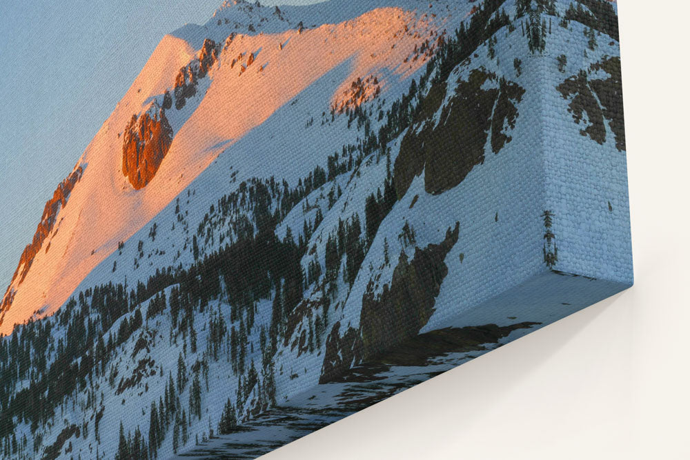 Lassen Peak in Winter, Lassen Volcanic National Park, California