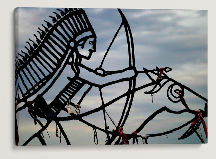 Native American Memorial, Little Bighorn Battlefield, Montana