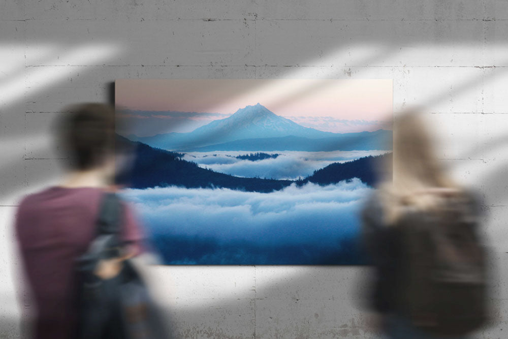 Mount Jefferson and Marine Layer at Sunrise, Willamette National Forest, Oregon