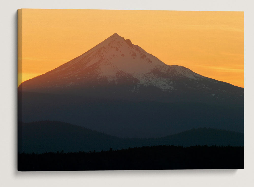 Mount McLoughlin At Sunset, Sky Lakes Wilderness, Oregon