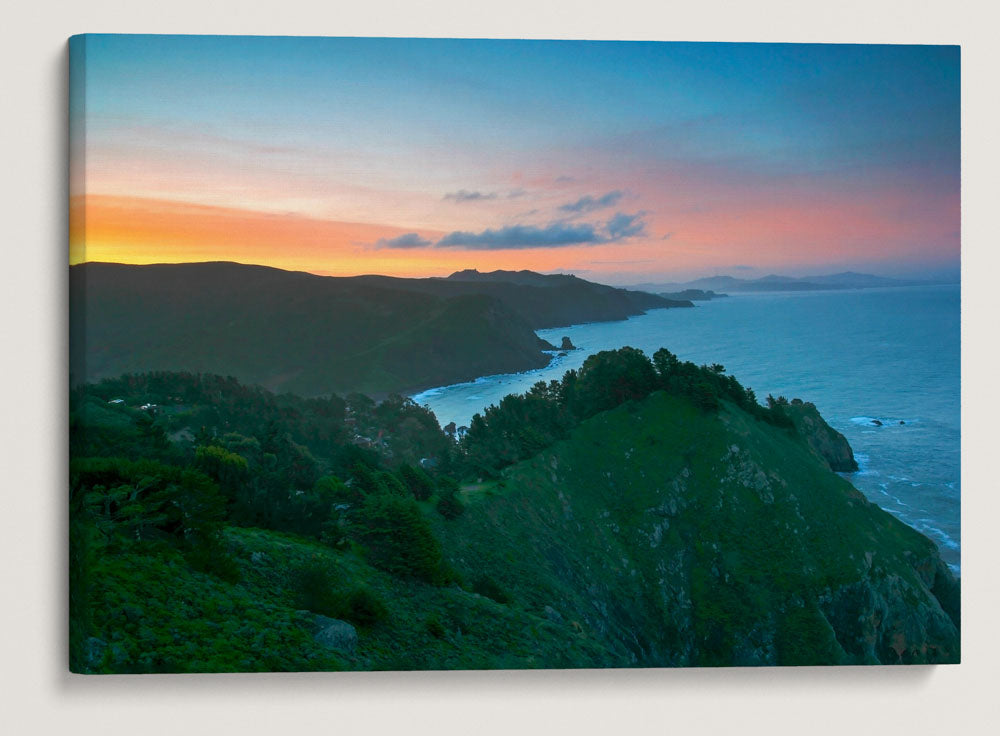 Muir Beach Overlook at Sunrise, California