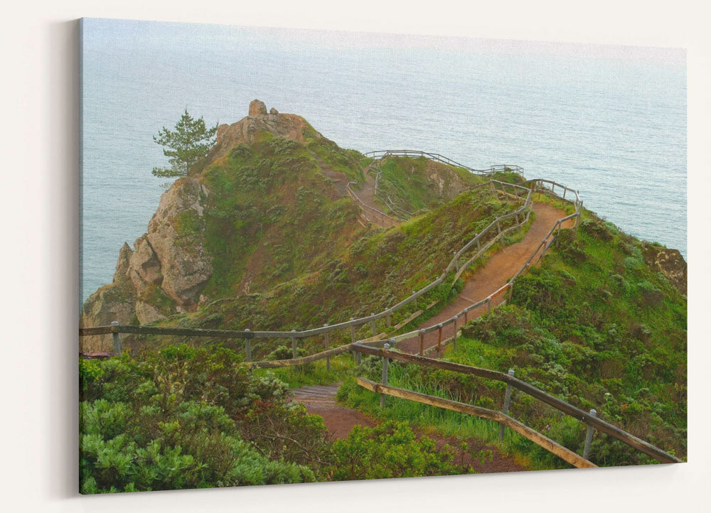 Muir Beach Overlook at Sunrise, California