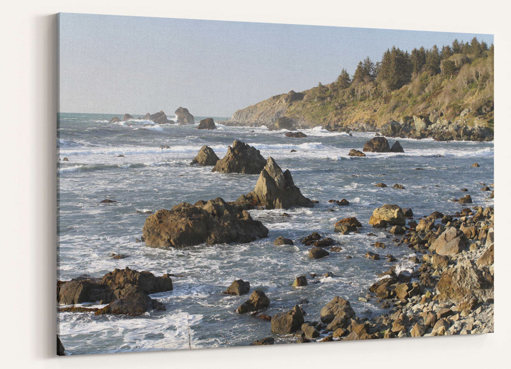 Rocky Coast and Offshore Rocks, Trinidad Bay, California
