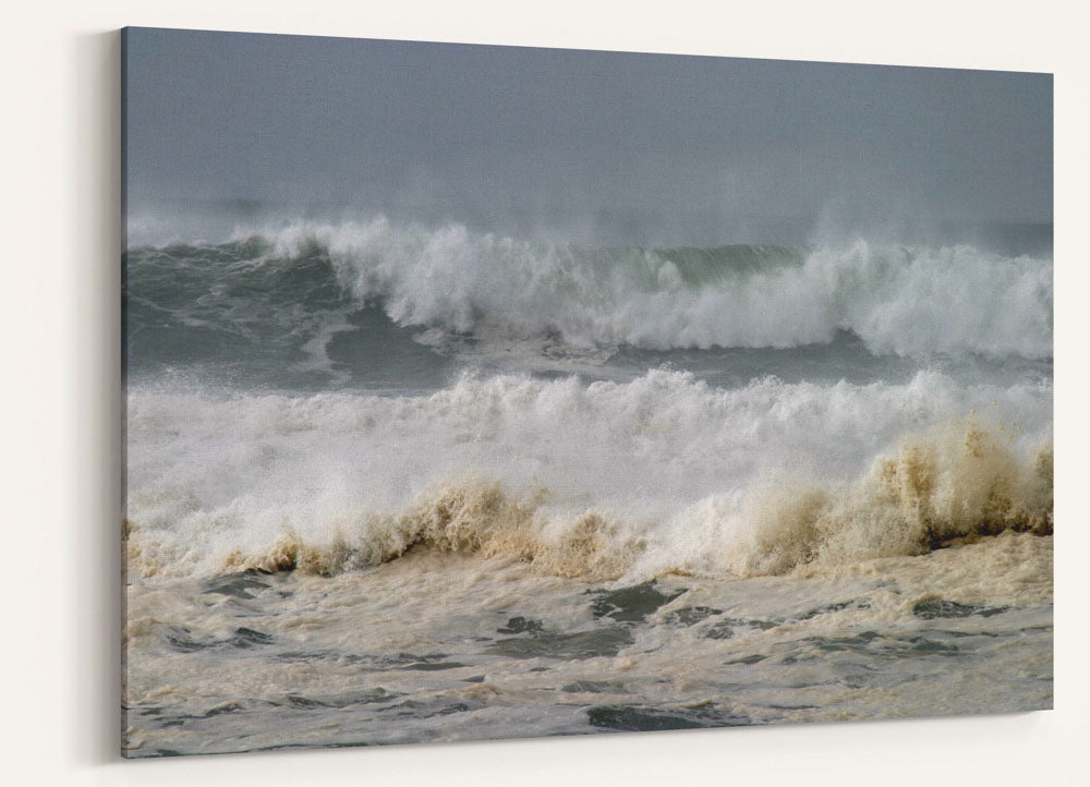 Pacific Ocean waves and surf, Redwood National Park, California