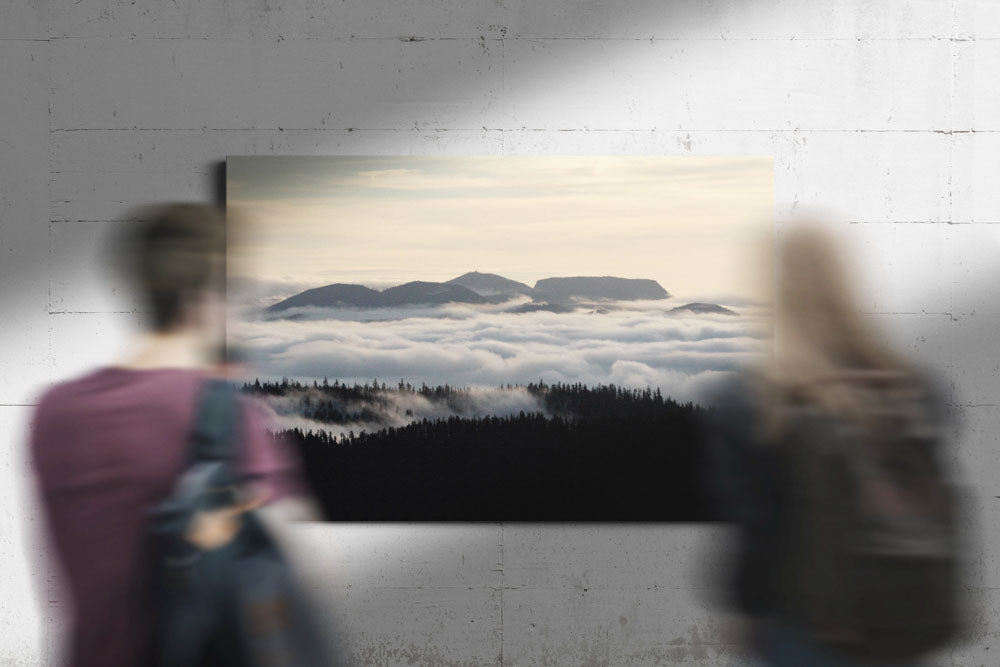 Sand Mountain and Marine Layer, Willamette National Forest, Oregon