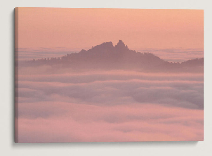 Tidbits Mountain and Marine Layer, Willamette National Forest, Oregon, USA