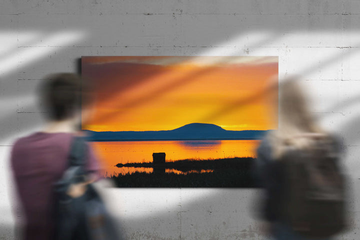 Photo Blind at Sunrise, Tule Lake National Wildlife Refuge, California