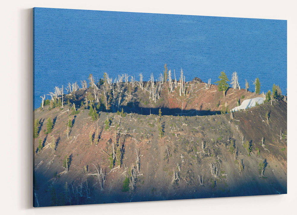 Wizard Island Volcanic Rim, Crater Lake National Park, Oregon