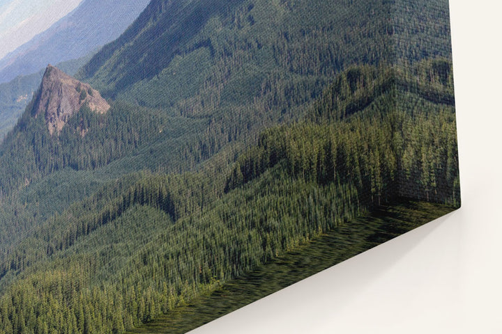 Wolf Rock Aerial View, Carpenter Mountain, Three Sisters Wilderness, Oregon