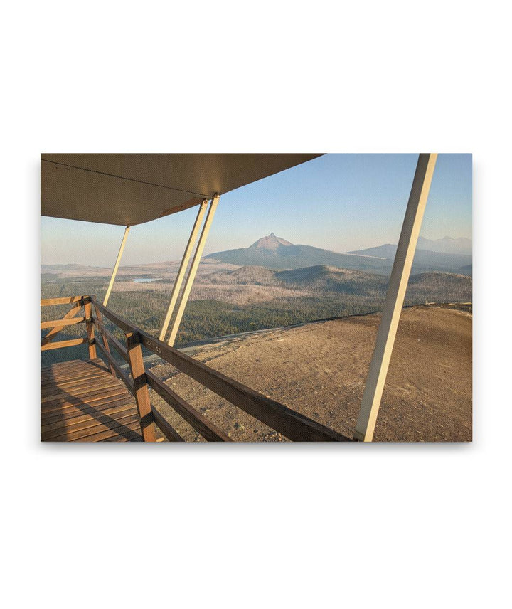 Mount Washington From Sand Mountain Fire Lookout, Willamette Forest, Oregon