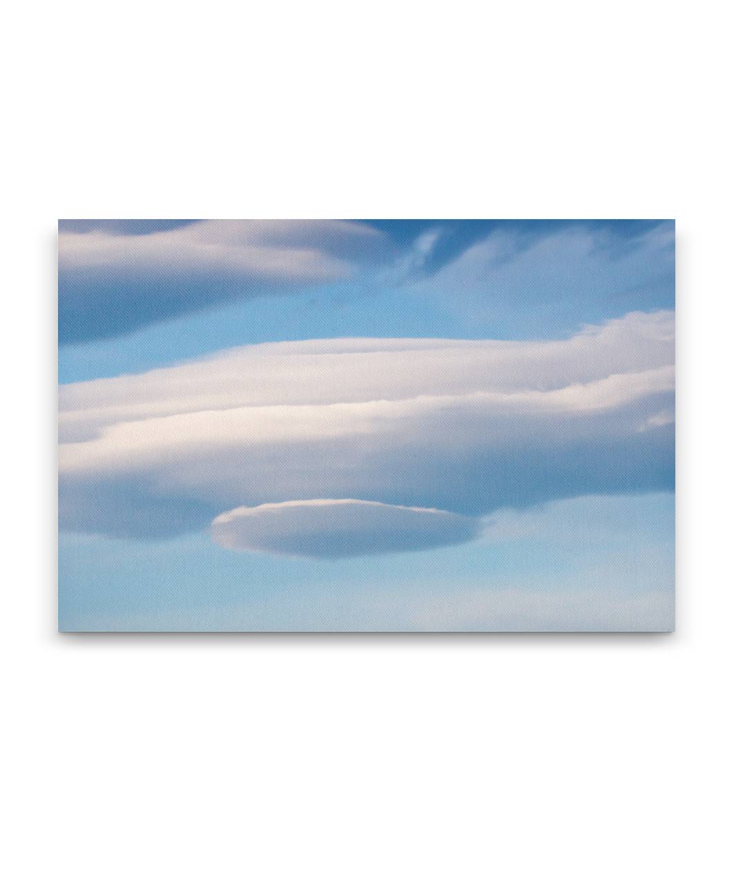 Lenticular Cloud Mother Ship over Cascades Mountains, Oregon