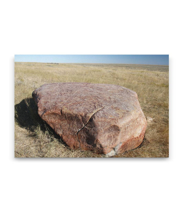 Native American Petroglyphs, Indian Rock, American Prairie Reserve, Montana