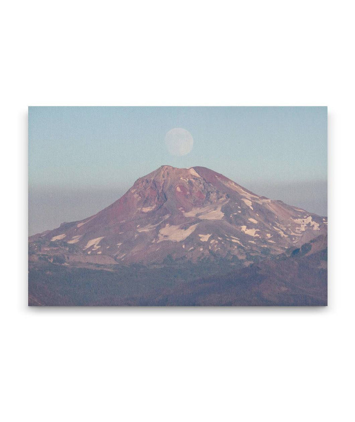 Moonrise Over South Sister, Three Sisters Wilderness, Oregon