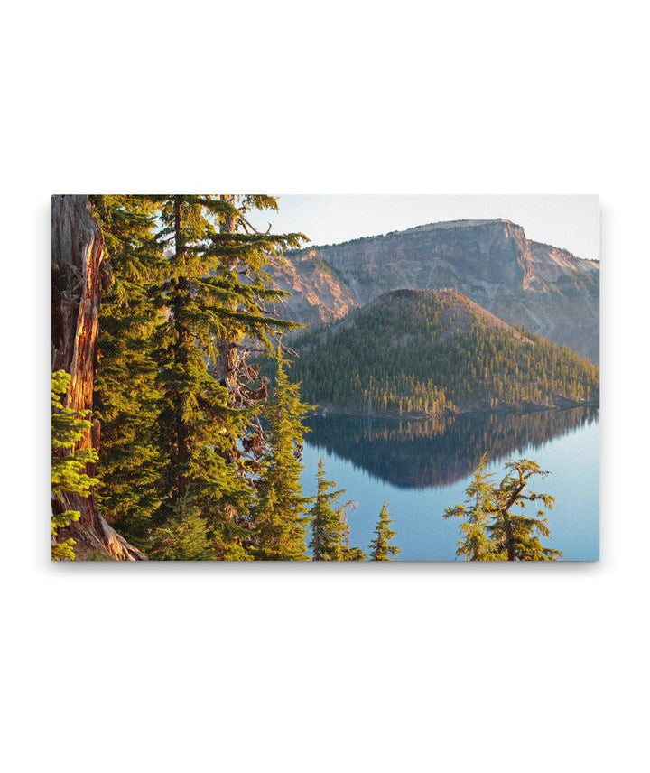 Wizard Island and Llao Rock, Crater Lake National Park, Oregon