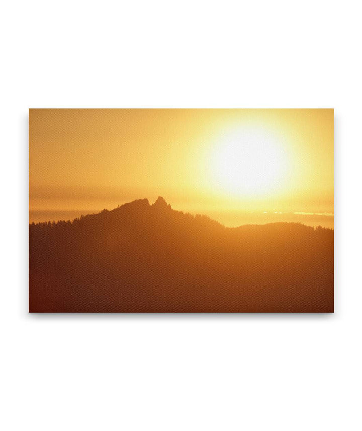 Tidbits Mountain and Sunset, Willamette National Forest, Oregon