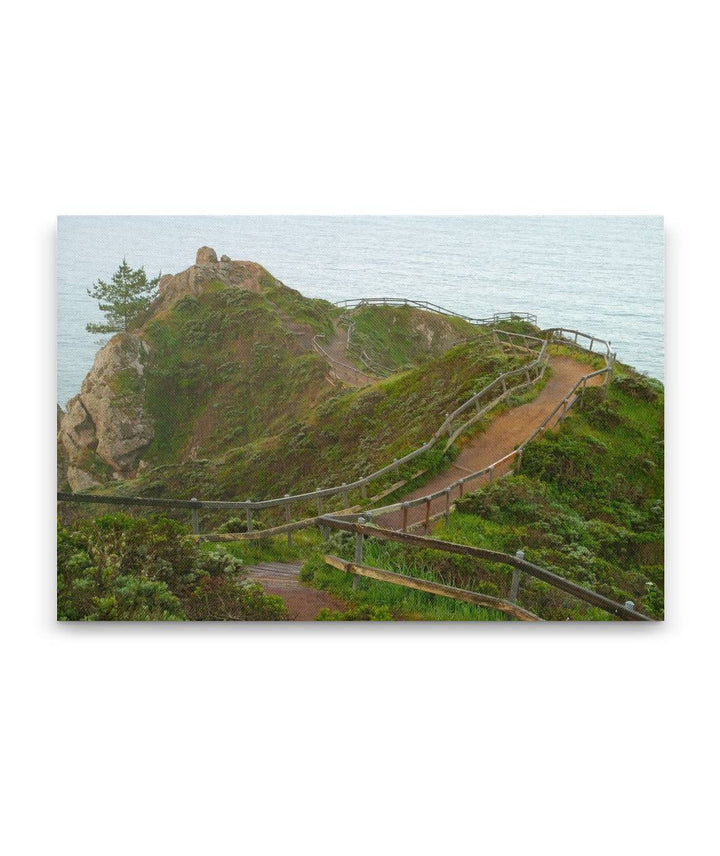 Muir Beach Overlook at Sunrise, California