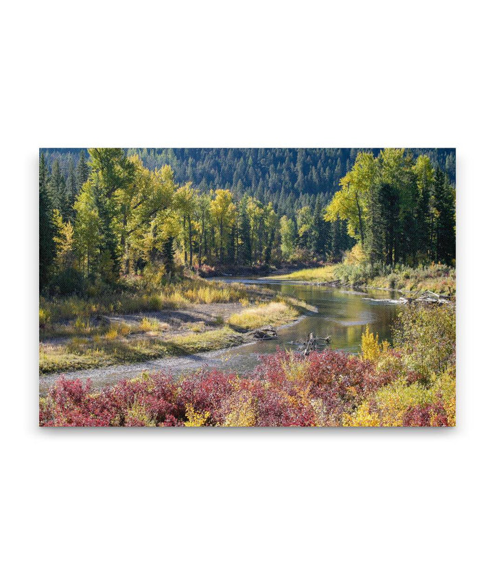 Blackfoot River at Autumn, Montana