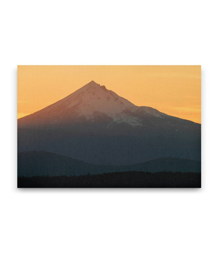 Mount McLoughlin At Sunset, Sky Lakes Wilderness, Oregon